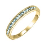 Gems One 14Kt Yellow Gold Aquamarine (1/3 Ctw) Ring photo