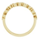 14K Yellow 1/5 CTW Diamond Anniversary Band photo 2