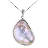 Imperial Pearl Sterling Freshwater Pearl Pendant photo
