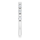 14K White 1/4 CTW Diamond Anniversary Band photo 4