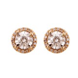 Gems One 14Kt Yellow Gold Diamond (1/3Ctw) Earring photo