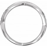 14K White 1/5 CTW  Diamond Infinity-Inspired Ring photo 2