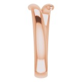 14K Rose Bypass Ring photo 4