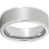Serinium Pipe Cut Band with a 6mm Laser Satin Finish photo