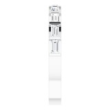 14K White 5/8 CTW Diamond Straight Baguette Anniversary Band photo 4