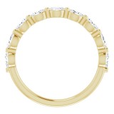 14K Yellow 1/2 CTW Diamond Anniversary Band photo 2