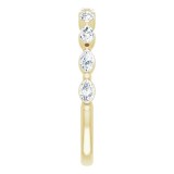 14K Yellow 1/2 CTW Diamond Anniversary Band photo 4