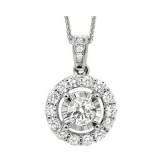 Gems One 14Kt White Gold Diamond (1Ctw) Pendant photo