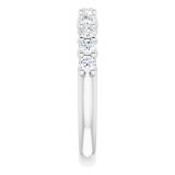 14K White 5/8 CTW Diamond Anniversary Band photo 4