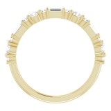 14K Yellow 3/8 CTW Diamond Anniversary Band photo 2