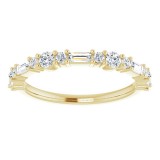 14K Yellow 3/8 CTW Diamond Anniversary Band photo 3