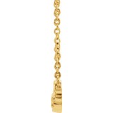 14K Yellow 1/5 CTW Diamond 16-18 Necklace photo 2