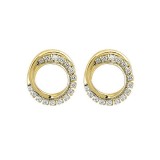 Gems One 10Kt Yellow Gold Diamond (1/6Ctw) Earring photo