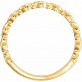 14K Yellow 1/8 CTW Stackable Diamond Ring photo 2