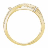 14K Yellow 1/2 CTW Diamond Ring photo 2