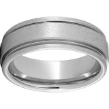 Serinium Rounded Edge Band with Stone Finish photo