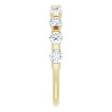 14K Yellow 9/10 CTW Diamond Anniversary Band photo 4