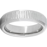 Serinium Beveled Edge Band with Bark 1 Finish and Polished Edges photo