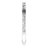 14K White Matching Band photo 4