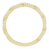 14K Yellow 1/6 CTW Diamond Anniversary Band photo 2