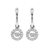 Gems One 10KT Yellow Gold & Diamond Rhythm Of Love Fashion Earrings  - 1/4 ctw photo