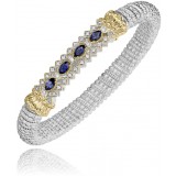 Vahan 14k Gold & Sterling Silver Iolite Bracelet photo