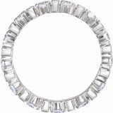 14K White 2 1/6 CTW Diamond Eternity Band photo 2