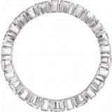 14K White 2 1/6 CTW Diamond Eternity Band photo 2