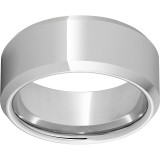 Serinium 10mm Beveled Edge Band with Polished Finish photo