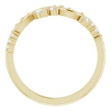 14K Yellow 1/6 CTW Diamond Anniversary Band photo 2