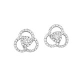 Gems One 14Kt White Gold Diamond (1/3Ctw) Earring photo