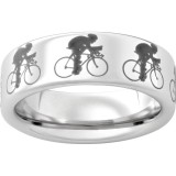 Serinium Pipe Cut Band with Bike1 Laser Engraving photo