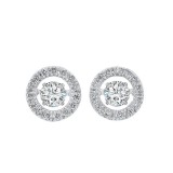 Gems One 14Kt White Gold Diamond (1/2Ctw) Earring photo