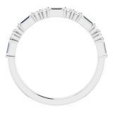 Platinum 3/8 CTW Diamond Anniversary Band photo 2