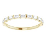 14K Yellow 1/5 CTW Diamond Anniversary Band photo 3