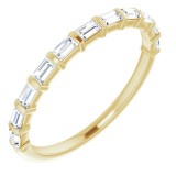 14K Yellow 1/5 CTW Diamond Anniversary Band photo