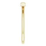 14K Yellow Bar Ring photo 4