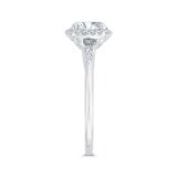 Shah Luxury 14K Two-Tone Gold Diamond Engagement Ring (Semi-Mount) photo 3