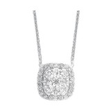 Gems One 14Kt White Gold Diamond (1/4Ctw) Necklace photo