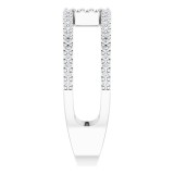 14K White 1/3 CTW Diamond Ring photo 4
