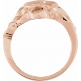 14K Rose Metal Fashion Ring photo 2