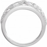 14K White 1/3 CTW Diamond Ring photo 2