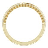 14K Yellow 1/3 CTW Diamond Anniversary Band photo 2