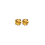 Gems One 14Kt White Gold Citrine (7/8 Ctw) Earring photo