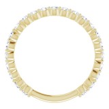 14K Yellow 3/4 CTW Diamond Anniversary Band photo 2