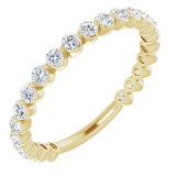 14K Yellow 3/4 CTW Diamond Anniversary Band photo