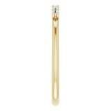 14K Yellow 1/10 CTW Diamond Anniversary Band photo 4