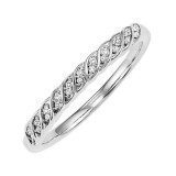 Gems One 10Kt White Gold Diamond (1/20 Ctw) Ring photo