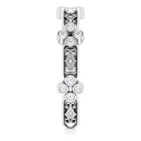 14K White 1/6 CTW Diamond Anniversary Band photo 4