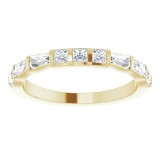 14K Yellow 1/2 CTW Diamond Anniversary Band photo 3